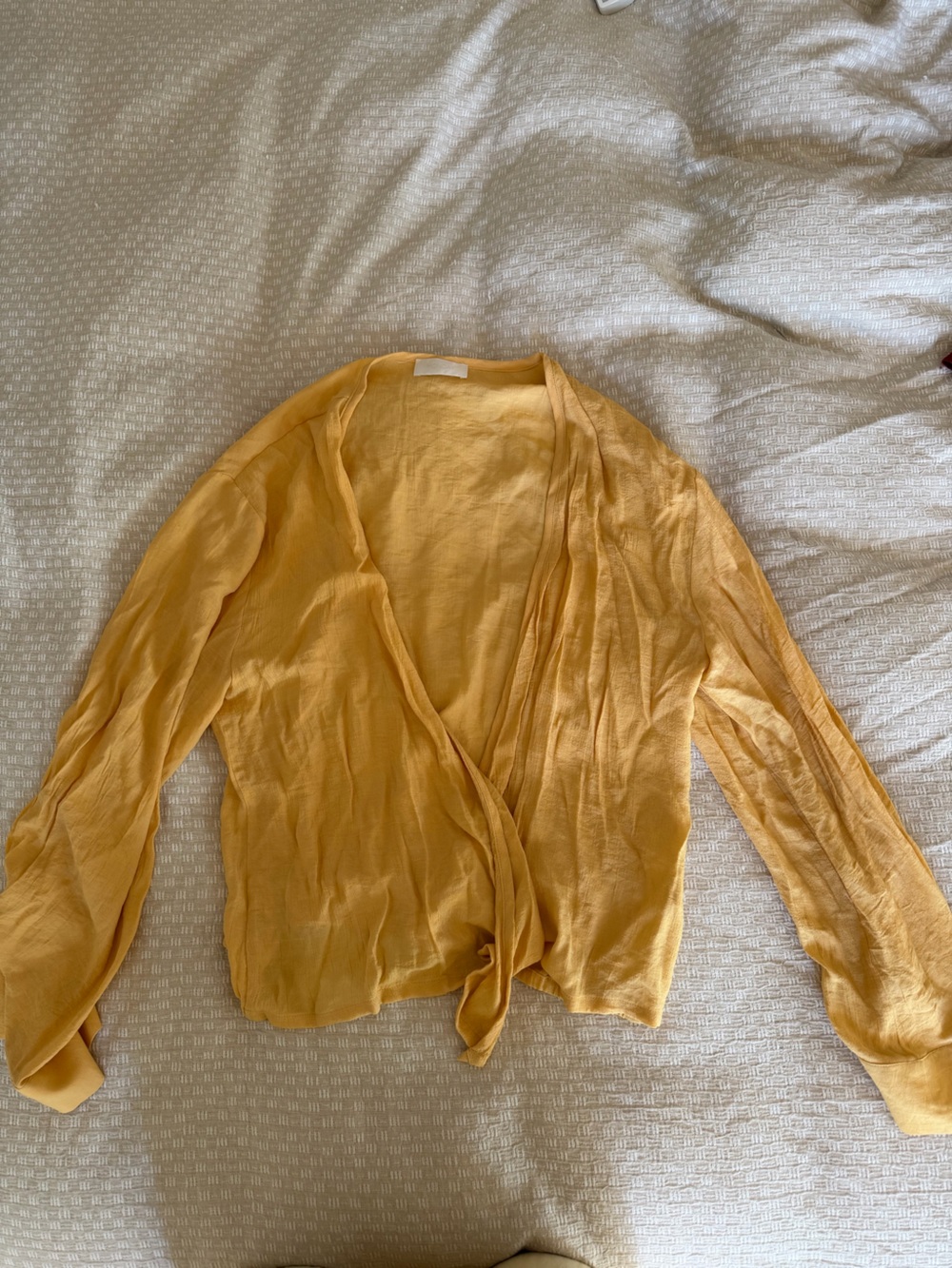 Monday Swimwear Yellow Lightweight Swim Coverup